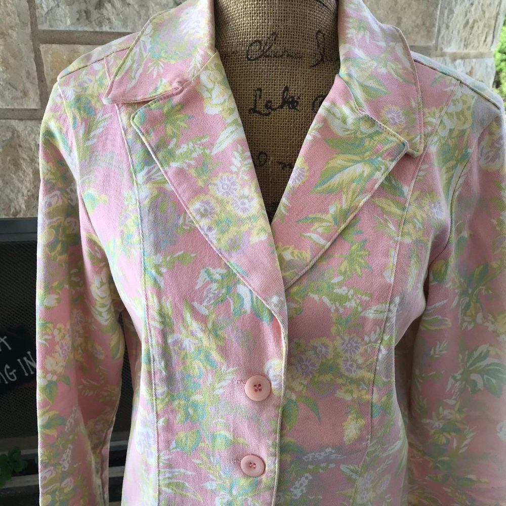 French Dressing Floral Print Jacket